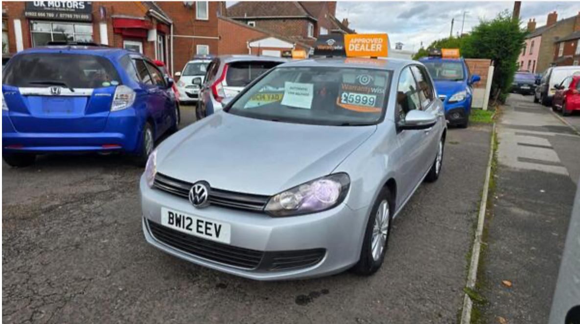 Volkswagen Golf For Sale in Walsall UK